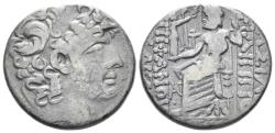 Ancient Coins - Seleucis and Pieria. Antioch. Aulus Gabinus, Proconsul. 57-55 BC. AR Tetradrachm (13.95g, 25mm). RPC I 4124