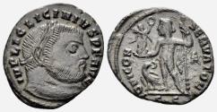 Ancient Coins - Licinius I. 308-324 AD. AE Follis (3.05 gm, 21mm). Siscia mint. Struck circa 313-315 AD. RIC 8