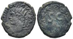 Ancient Coins - Seleucis and Pieria, Antioch. Caracalla. 198-217 AD. AE 16mm (2.81g). McAlee 706