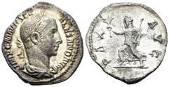 Ancient Coins - Severus Alexander. 222-235 AD. AR Denarius (2.02g, 19mm). Rome mint. Struck 233-5 AD. RIC 168