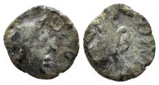 Ancient Coins - Southern Gaul, Massalia. After 49 BC. AE 11mm (1.26 gm). Maurel 1002