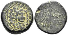 Ancient Coins - Pontos, Amisos. Time of Mithradates VI. Circa 120-63 BC. AE 20mm (8.32g). SNG Helsinki II 110