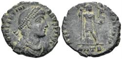 Ancient Coins - Valentinian I. 364-375 AD. AE3 (2.22g, 19mm). Antioch mint. Struck 364-7 AD. LRBC 2649