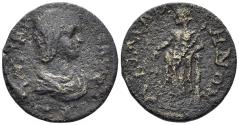 Ancient Coins - Karia, Kidramos. Julia Maesa, Augusta. 218-224/5 AD. AE 20mm (3.96g). RPC VI 5399 (temporary)