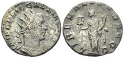 Ancient Coins - Gallienus. 253-268 AD. Billon Antoninianus (2.90g, 19mm). Rome mint. Struck 254/5 AD. RIC 148