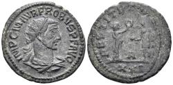 Ancient Coins - Probus. 276-282 AD. AE Antoninianus (3.48g, 22mm). Antioch mint. Struck 281 AD. RIC 925