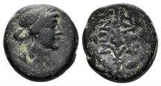 Ancient Coins - Lydia, Sardeis. 2nd-1st century BC. AE 14mm (3.54 gm). SNG Copenhagen 477