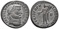 Ancient Coins - Galerius, as Caesar. 293-305 AD. AE Follis (11.35g, 26mm). Antioch mint. Struck 299/300 AD. RIC 53b