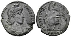 Ancient Coins - Constantius II. 337-361 AD. AE Centenionalis (3.52g, 21mm). Constantinople mint. Struck 348-51 AD. RIC 119