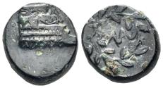Ancient Coins - Aiolis, Elaia. Circa 350-281 BC. AE 11mm (2.26g). SNG Copenhagen 889