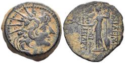 Ancient Coins - Seleukid Kingdom. Alexander II Zabinas. 128-122 BC. AE 20mm (9.10g). Antioch mint. SC 2233.1a
