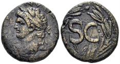 Ancient Coins - Seleucis and Pieria, Antioch. Domitian. 81-96 AD. AE 20mm (7.66g). RPC II 2023
