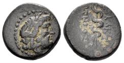 Ancient Coins - Mysia, Pergamon. 133 BC - Imperial Times. AE 14mm (2.76 gm). SNG BN Paris 1828