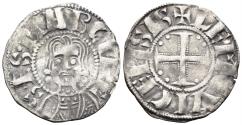 World Coins - France, Provincial. Limoges (abbay de Saint-Martial). 12th-13th Centuries. AR Denier (1.07g, 19mm). Poey d'Avant 2296