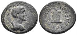 Ancient Coins - Lydia, Hieracome-Hierocaesarea. Time of the Antonines. 117-192 AD. AE 17mm (3.14g). GRPC 46