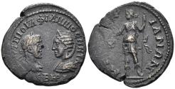 Ancient Coins - Thrace, Mesembria. Philip I Arabs, with Otacilia Severa. 244-249 AD. AE Tetrassarion (11.00g, 27mm). Varbanov 4237-8 var. (obv. legend)