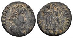 Ancient Coins - Arcadius. 383-408 AD. AE3 (2.64g, 16mm). Antioch mint. Struck 395-401 AD. RIC 70