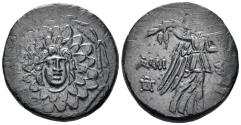 Ancient Coins - Pontos, Amisos. Time of Mithradates VI Eupator 120-63 BC. AE 21mm (6.53g). SNG BM Black Sea 1176