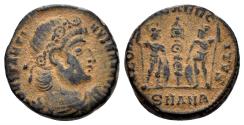 Ancient Coins - Constantine I 'the Great'. 307-337 AD. AE Follis (2.41g, 15.5mm). Antioch mint. Struck 335-7 AD. RIC 108