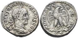 Ancient Coins - Seleucis and Pieria. Antioch. Trebonianus Gallus. 251-253 AD. AR Tetradrachm (13.30g, 27mm). RPC IX 1807