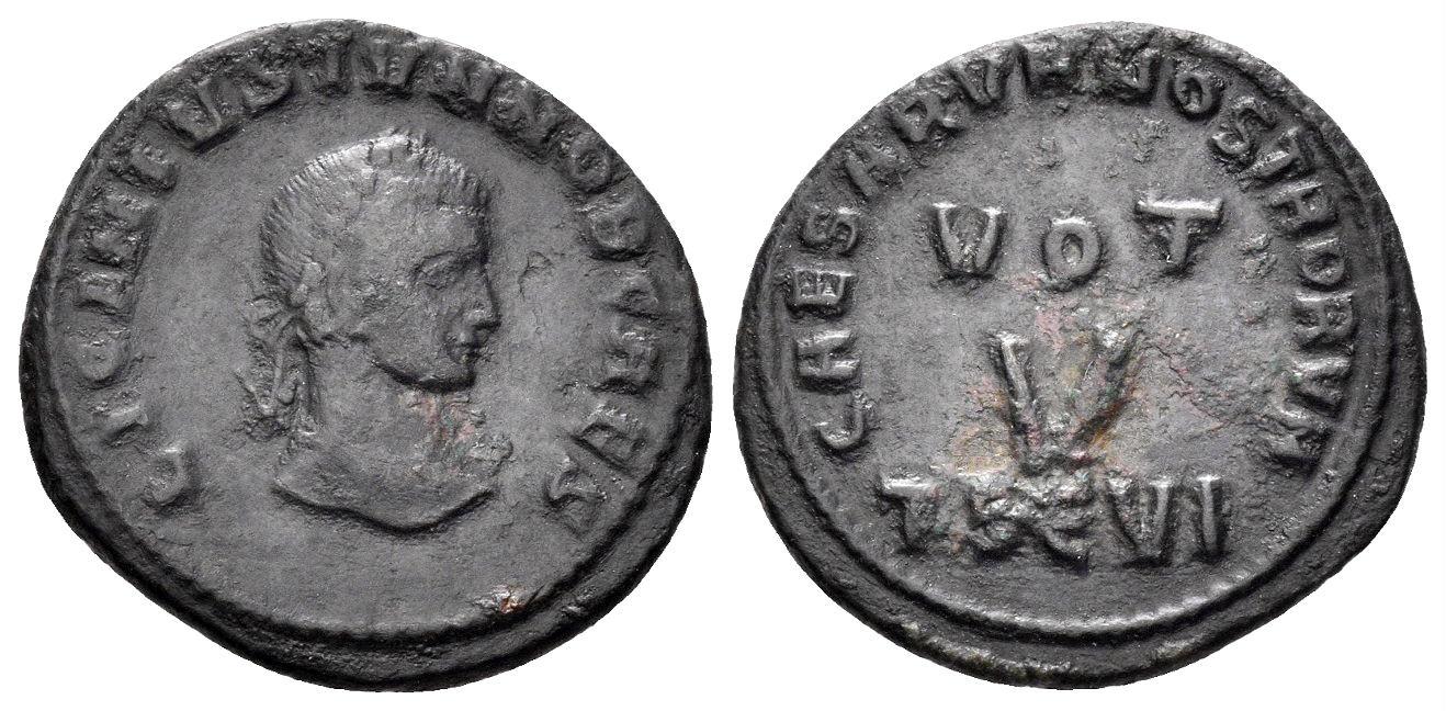 Licinius Ii, Caesar. 317-324 Ad. Ae Follis (2.91 Gm, 20mm 