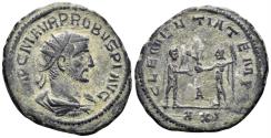 Ancient Coins - Probus. 274-282 AD. AE Antoninianus (3.85g, 22mm). Antioch mint. Struck 276 AD. RIC 920