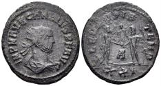 Ancient Coins - Carinus. 283-285 AD. AE Antoninianus (3.12g, 21.5mm). Cyzicus mint. Struck 284 AD. RIC 324