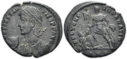 Ancient Coins - Constantius II. 337-361 AD. AE Centenionalis (3.56g, 22mm). Antioch mint. Struck 348-50 AD. RIC 125
