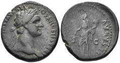 Ancient Coins - Domitian. 81-96 AD. AE As (10.26g, 27mm). Rome mint. Struck 86 AD. RIC 756