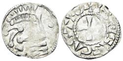 World Coins - France. Provincial. Blois (comté). Time of Thibaut III. Circa 1037-1089/90. AR Denier (1.12g, 21mm). Poey d'Avant 1690