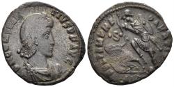 Ancient Coins - Constantius II. 324-361 AD. AE Centenionalis (4.99g, 22mm). Alexandria mint. Struck 351-4 AD. RIC 78