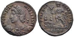 Ancient Coins - Constantius II. 337-361 AD. AE Centenionalis (4.85g, 20mm). Alexandria mint. Struck 348-50 AD. RIC 55