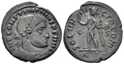 Ancient Coins - Constantine I 'the Great'. 307-337 AD. AE Follis (3.68g, 20.5mm). Rome mint. Struck 315/6 AD. RIC 37
