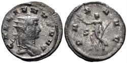 Ancient Coins - Gallienus. 253-268 AD. AE Antoninianus (3.29g, 21mm). Mediolanum mint. Struck 265 AD. MIR 1222c