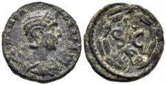 Ancient Coins - Seleucis and Pieria, Antioch. Julia Mamaea, Augusta, 222-235 AD. AE Assarion (4.02g, 18.5mm). McAlee 859b
