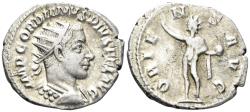 Ancient Coins - Gordian III. 238-244 AD. AR Antoninianus (4.00g, 23mm). Antioch mint. Struck 242-4 AD. RIC 213