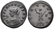 Ancient Coins - Probus. 276-282 AD. AE Silvered Antoninianus (3.22g, 22mm). Siscia mint. Struck 280 AD. RIC 713