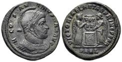 Ancient Coins - Constantine I 'the Great'. 307-337 AD. AE Follis (3.30g, 18mm). Arelate mint. Struck 319 AD. RIC 193