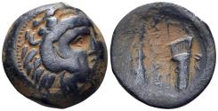 Ancient Coins - Macedonian Kingdom. Alexander III 'the Great'. 336-323 BC. AE Unit (6.32g, 20mm). Phoenician mint. Price -; SNG München -