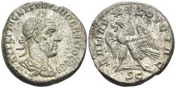 Ancient Coins - Seleucis and Pieria. Antioch. Trajan Decius. 249-251 AD. BI Tetradrachm (10.51g, 25mm). Struck 250/1 AD. Prieur 580