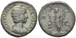 Ancient Coins - Julia Mamaea, Augusta. 222-235 AD. AE As (11.09g, 25.5mm). Rome mint. Struck 226 AD. RIC 709