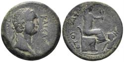 Ancient Coins - Kilikia, Flaviopolis. Domitian. 81-96 AD. AE 23mm (7.06g). Dated CY 17 (89/90 AD). RPC II 1758