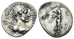 Ancient Coins - Cappadocia, Caesarea-Eusebia. Hadrian. 117-138 AD. AR Hemidrachm (1.59 gm, 17mm). Dated RY 4 (120/1 AD). Sydenham 256
