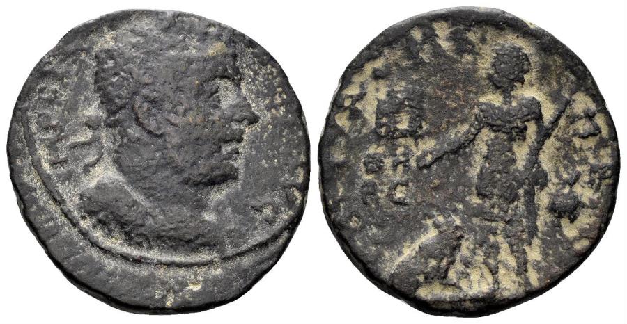Ancient Coins - Phoenicia, Tyre. Valerian I. 253-260 AD. AE 26mm (9.08 gm). Rouvier 2500. Rare