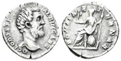 Ancient Coins - Clodius Albinus, Caesar. 193-195 AD. AR Denarius (2.75 gm, 18mm). Rome mint. Struck 194 AD. RIC 11a