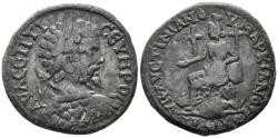 Ancient Coins - Moesia Inferior, Markianopolis. Septimius Severus. 193-211 AD. AE 27mm (9.58g). Julius Faustinianus, magistrate. Moushmov 382