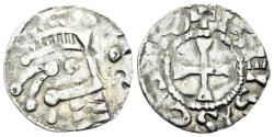 World Coins - France. Provincial. Blois (comté). Time of Thibaut III. Circa 1037-1089/90. AR Denier (1.04g, 21mm). Poey d'Avant 1690