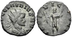 Ancient Coins - Claudius II Gothicus. 268-270 AD. AE Antoninianus (2.83g, 18mm). Rome mint. RIC 54