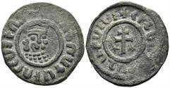 World Coins - Kingdom of Cilician Armenia. Levon I. 1198-1219. AE Tank (6.64g, 29mm). Nercessian 303