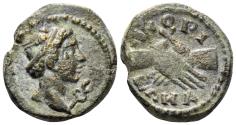 Ancient Coins - Phrygia, Amorion. Imperial Times. 2nd century AD. AE 14mm (2.72g). RPC -